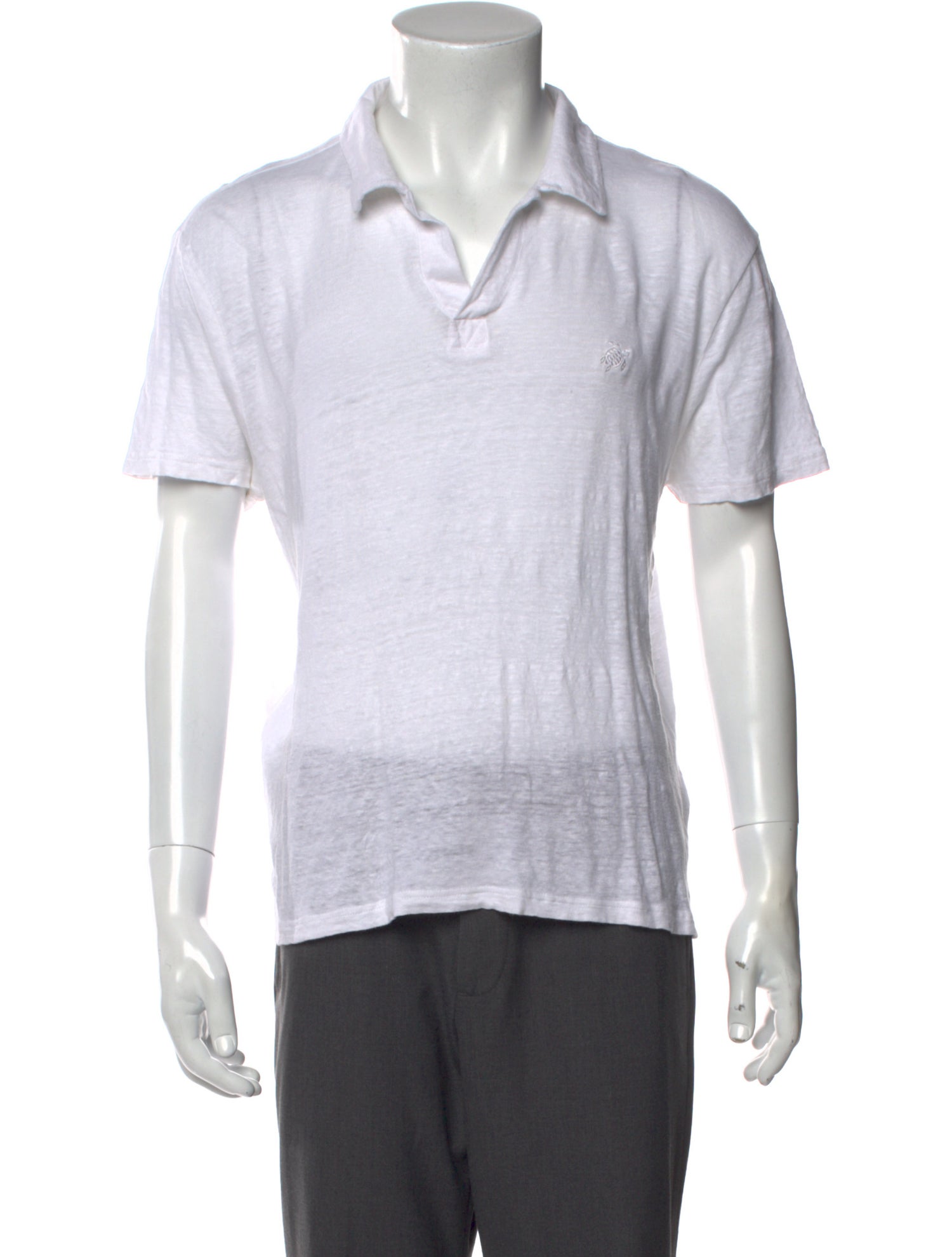 Vilebrequin Linen Collar Polo Shirt
