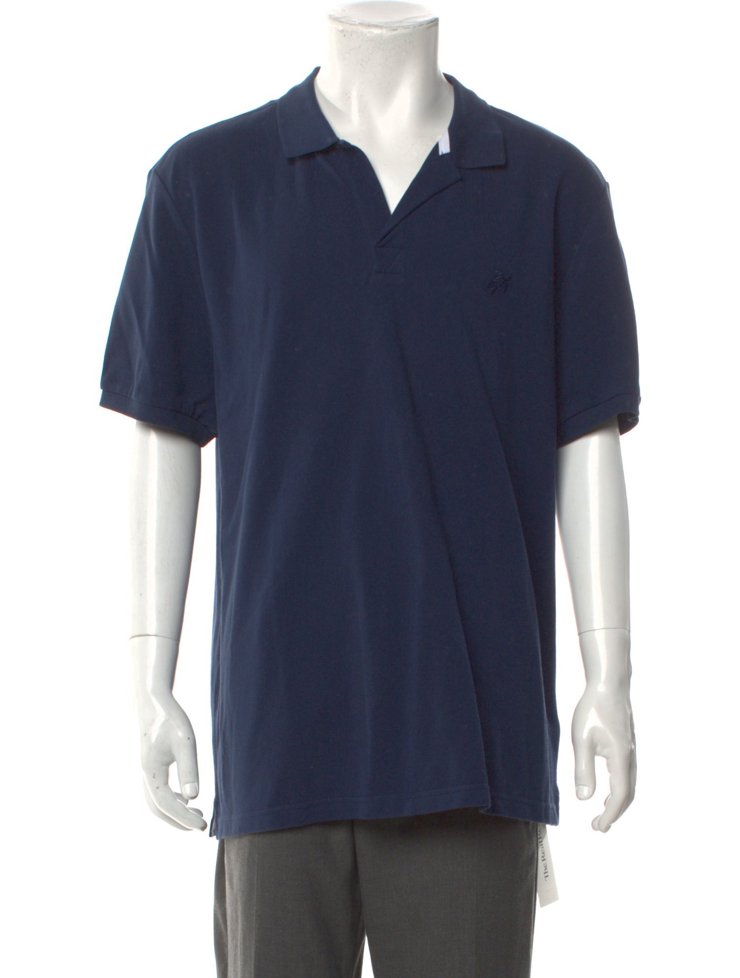 Vilebrequin V-Neck Short Sleeve Polo Shirt