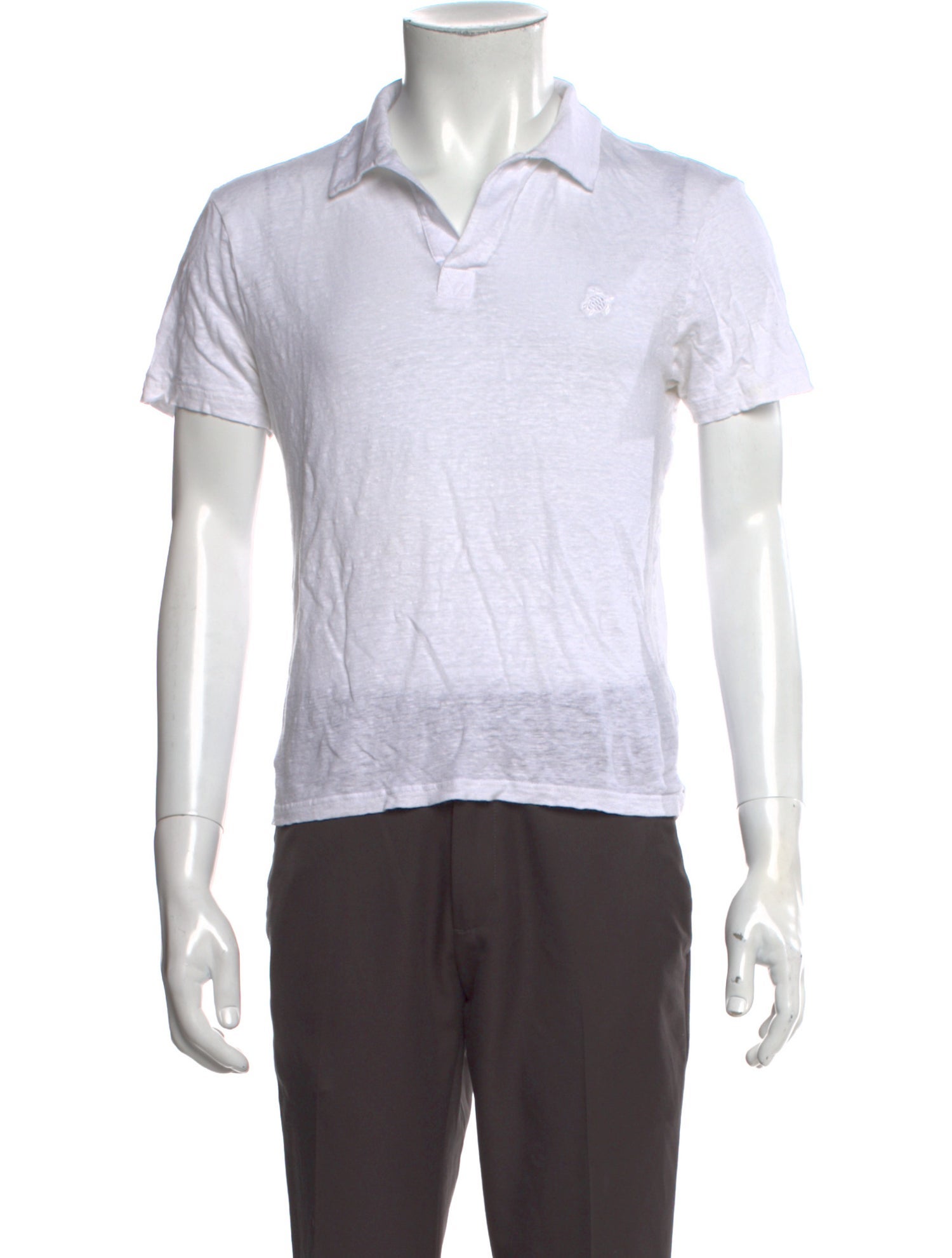 Vilebrequin Linen Collar Polo Shirt