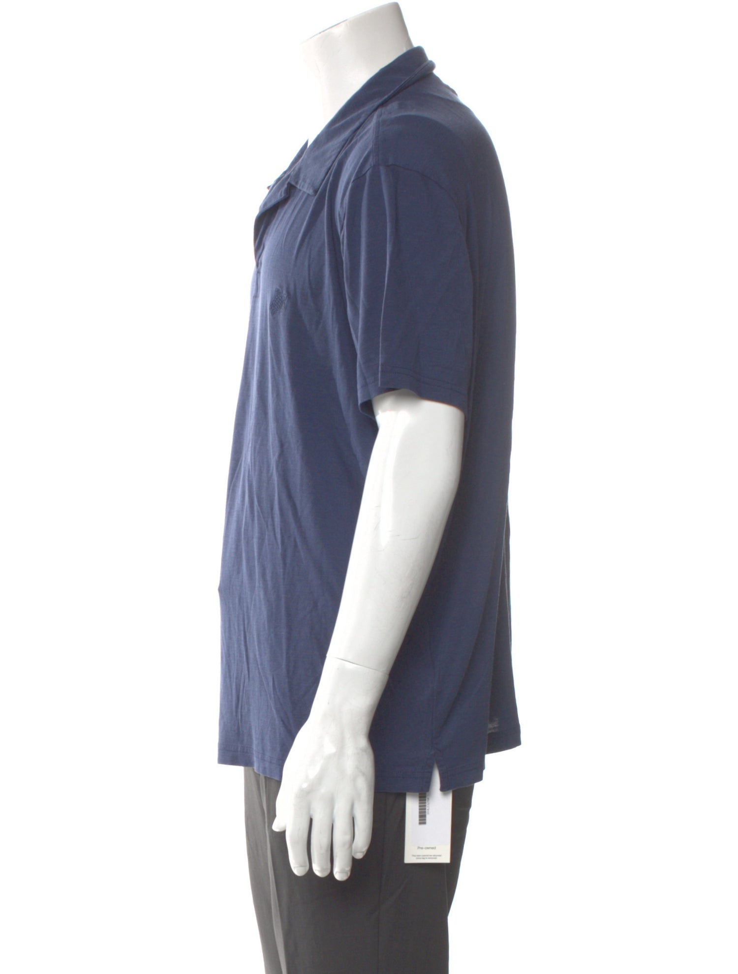 Vilebrequin V-Neck Short Sleeve Polo Shirt