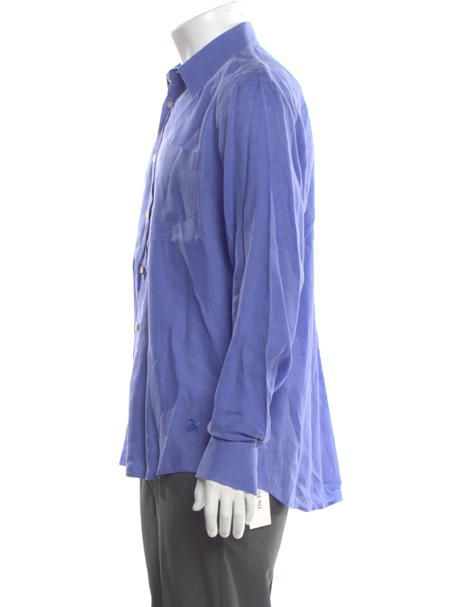 Vilebrequin Linen Long Sleeve Dress Shirt