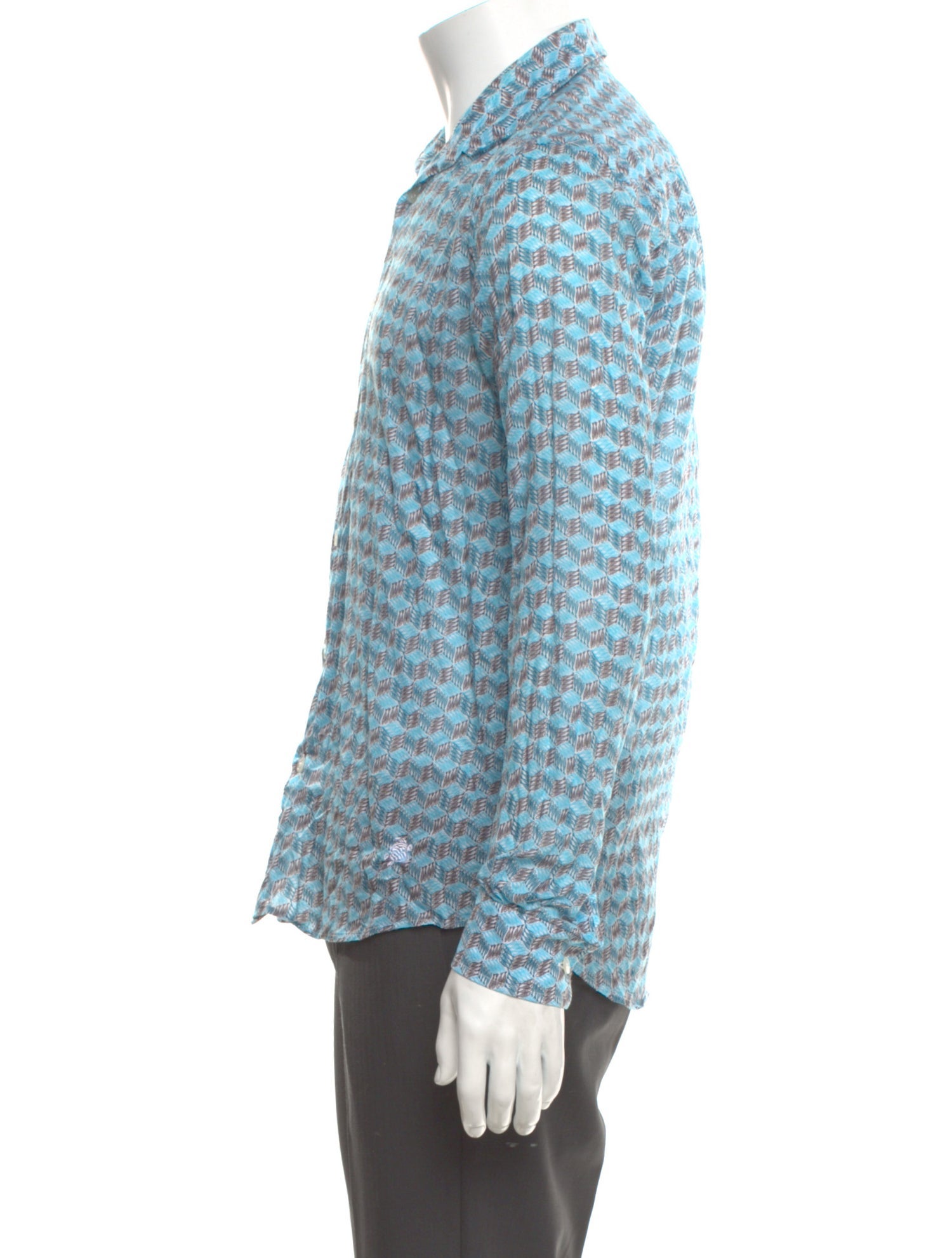 Vilebrequin Printed Long Sleeve Shirt