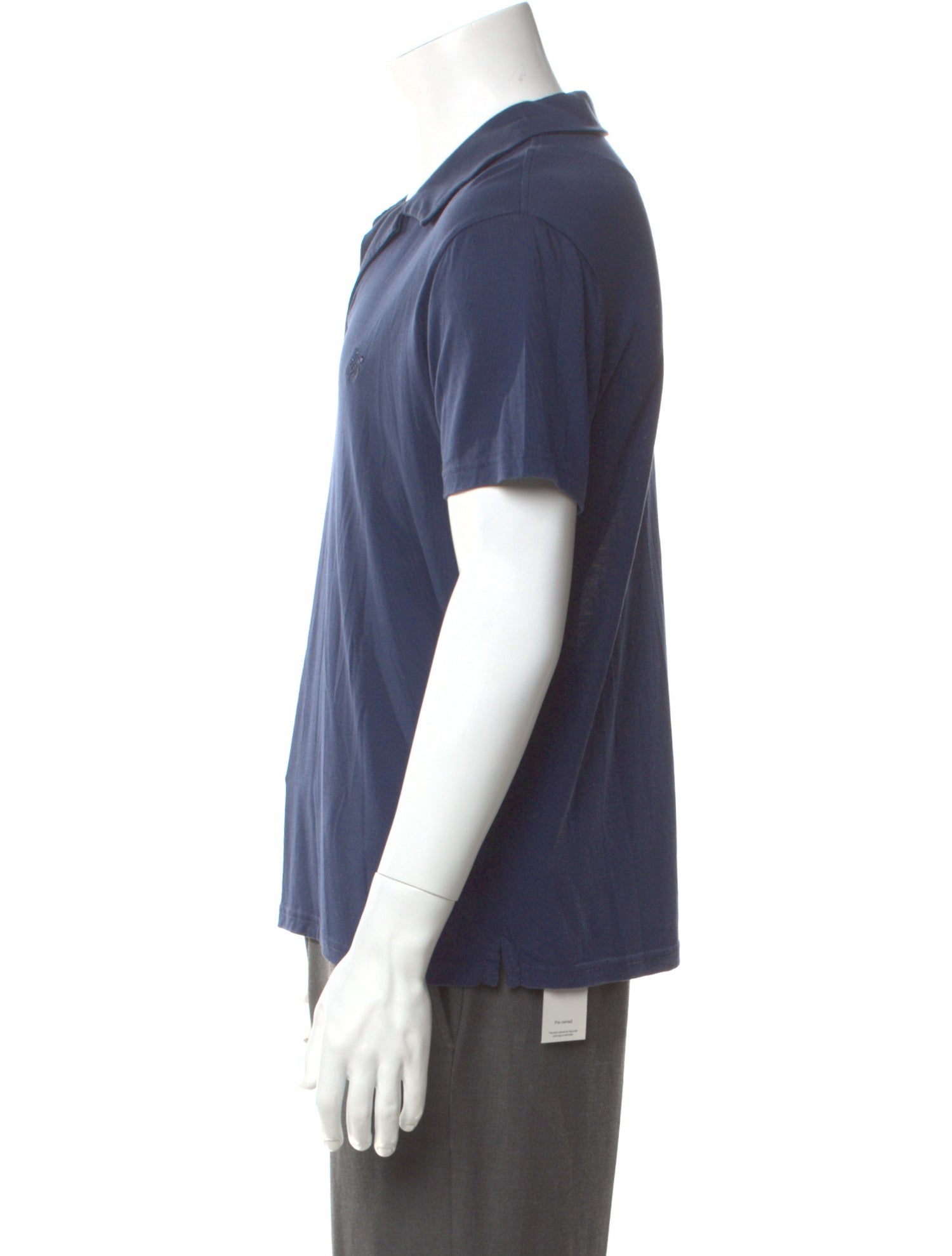 Vilebrequin V-Neck Short Sleeve Polo Shirt