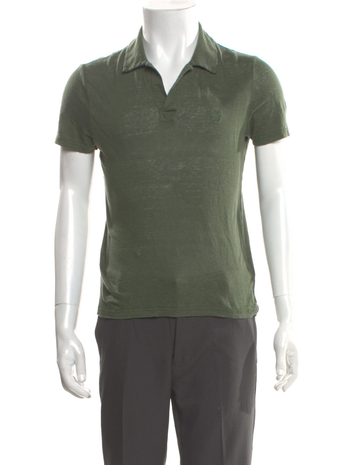 Vilebrequin Linen Collar Polo Shirt