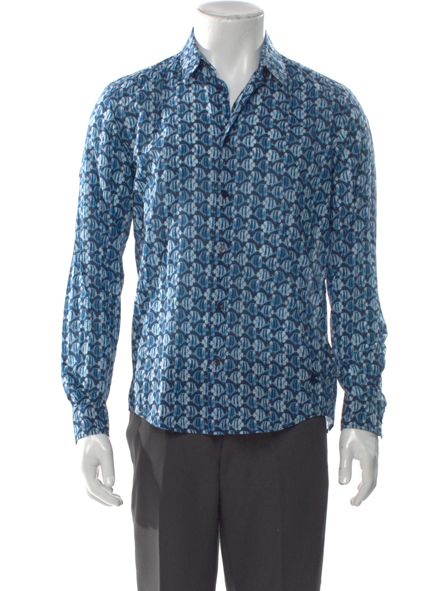 Vilebrequin Printed Long Sleeve Shirt