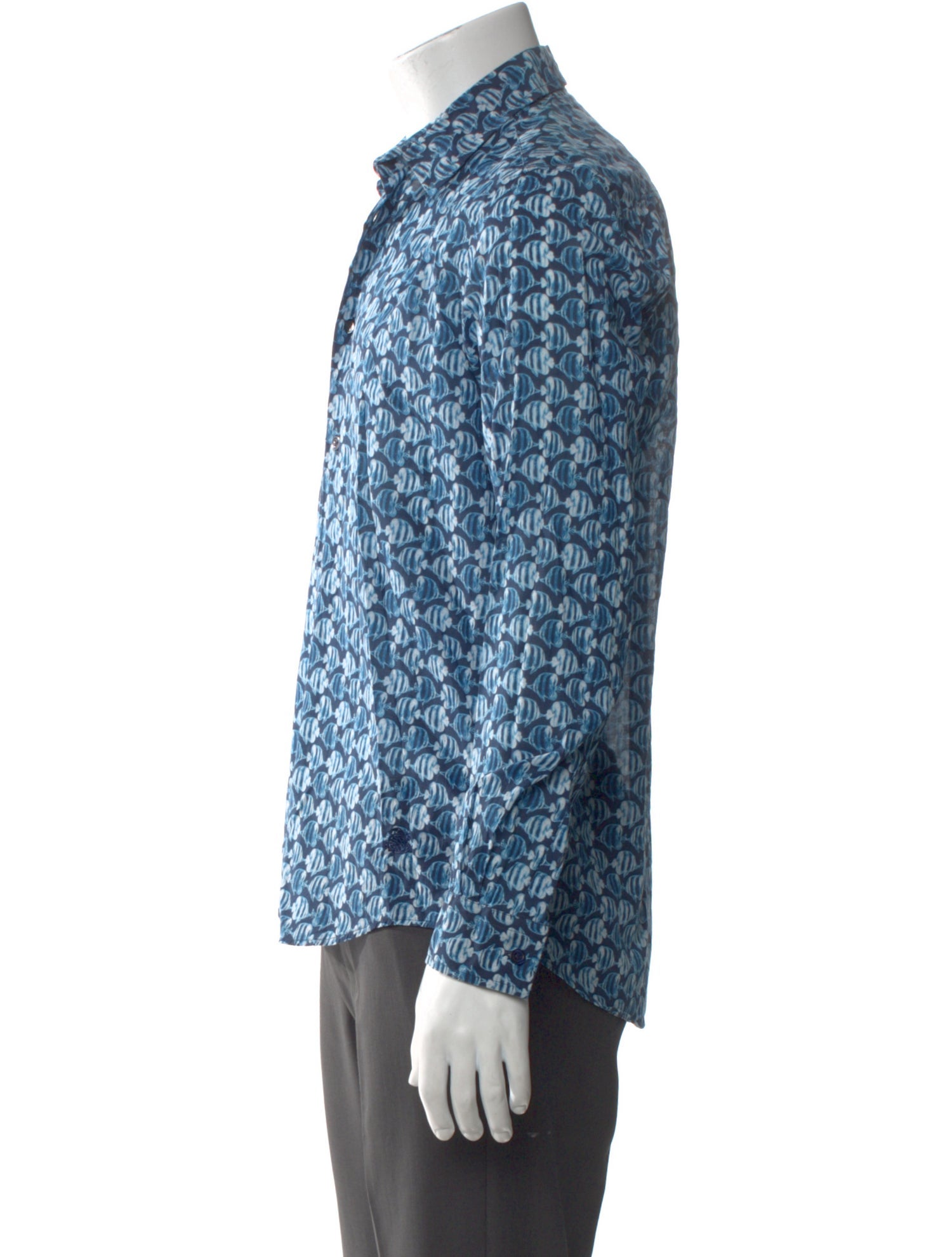 Vilebrequin Printed Long Sleeve Shirt