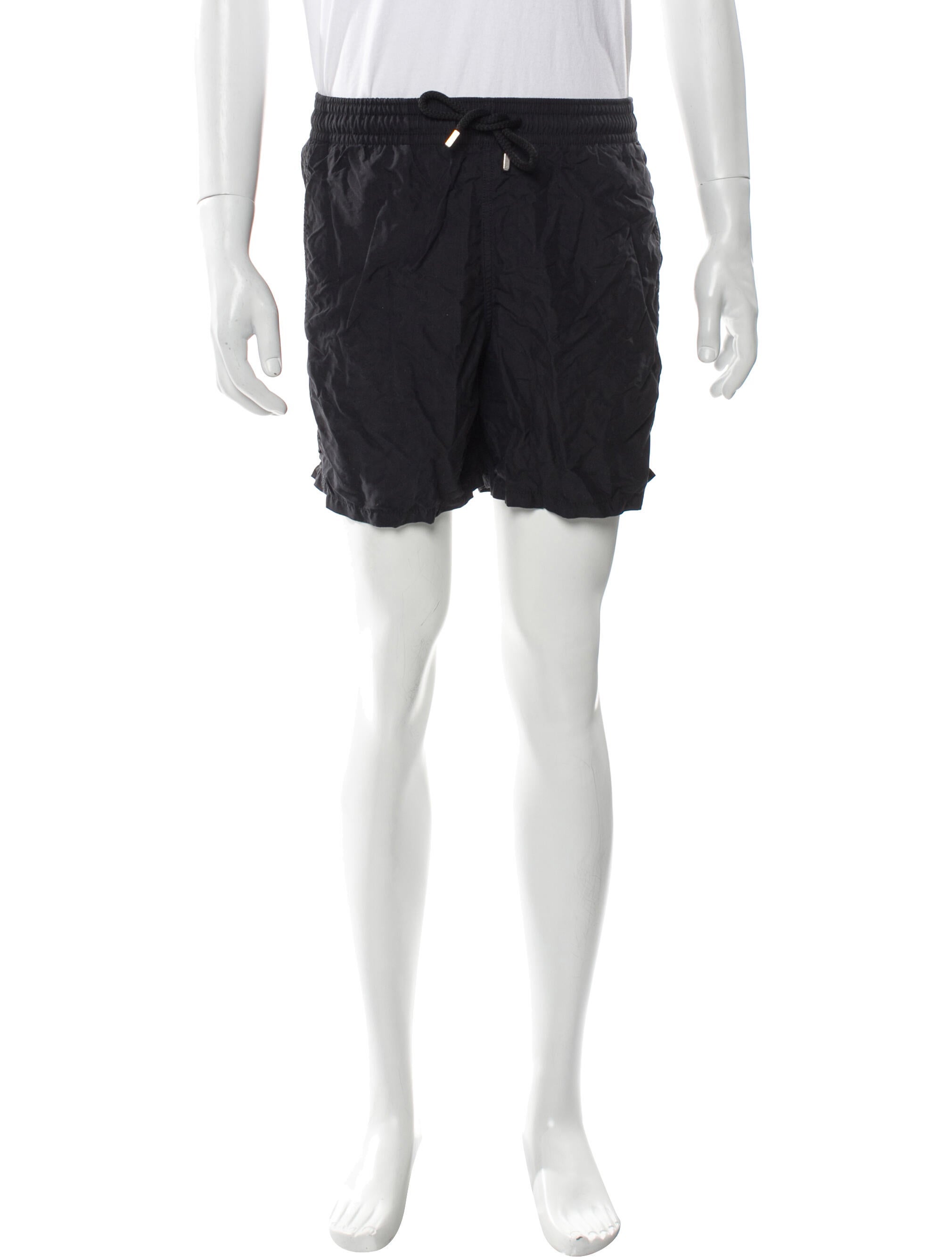 Vilebrequin Embroidered Accent Swim Trunks