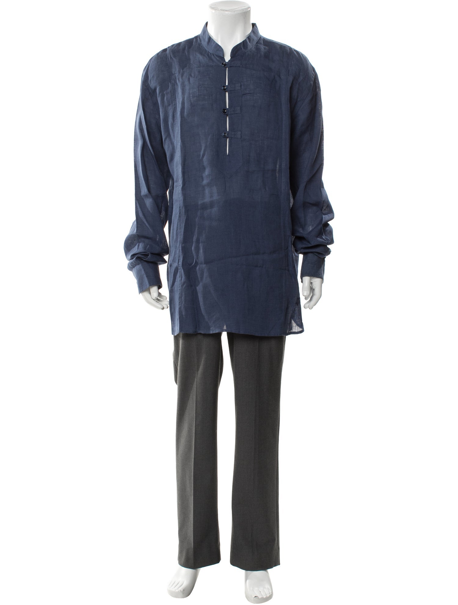 Vilebrequin Linen Long Sleeve Shirt w/ Tags