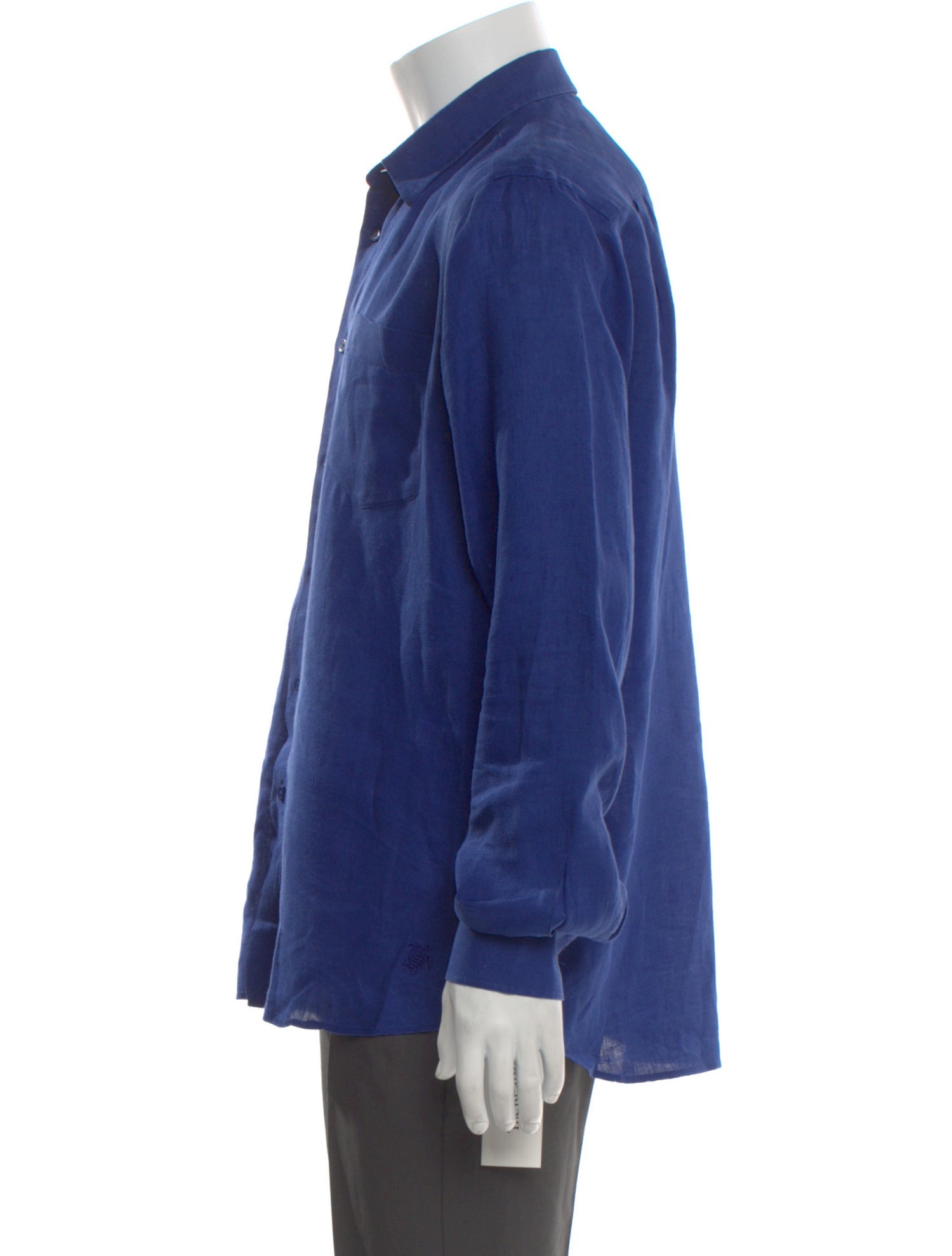 Vilebrequin Linen Long Sleeve Dress Shirt