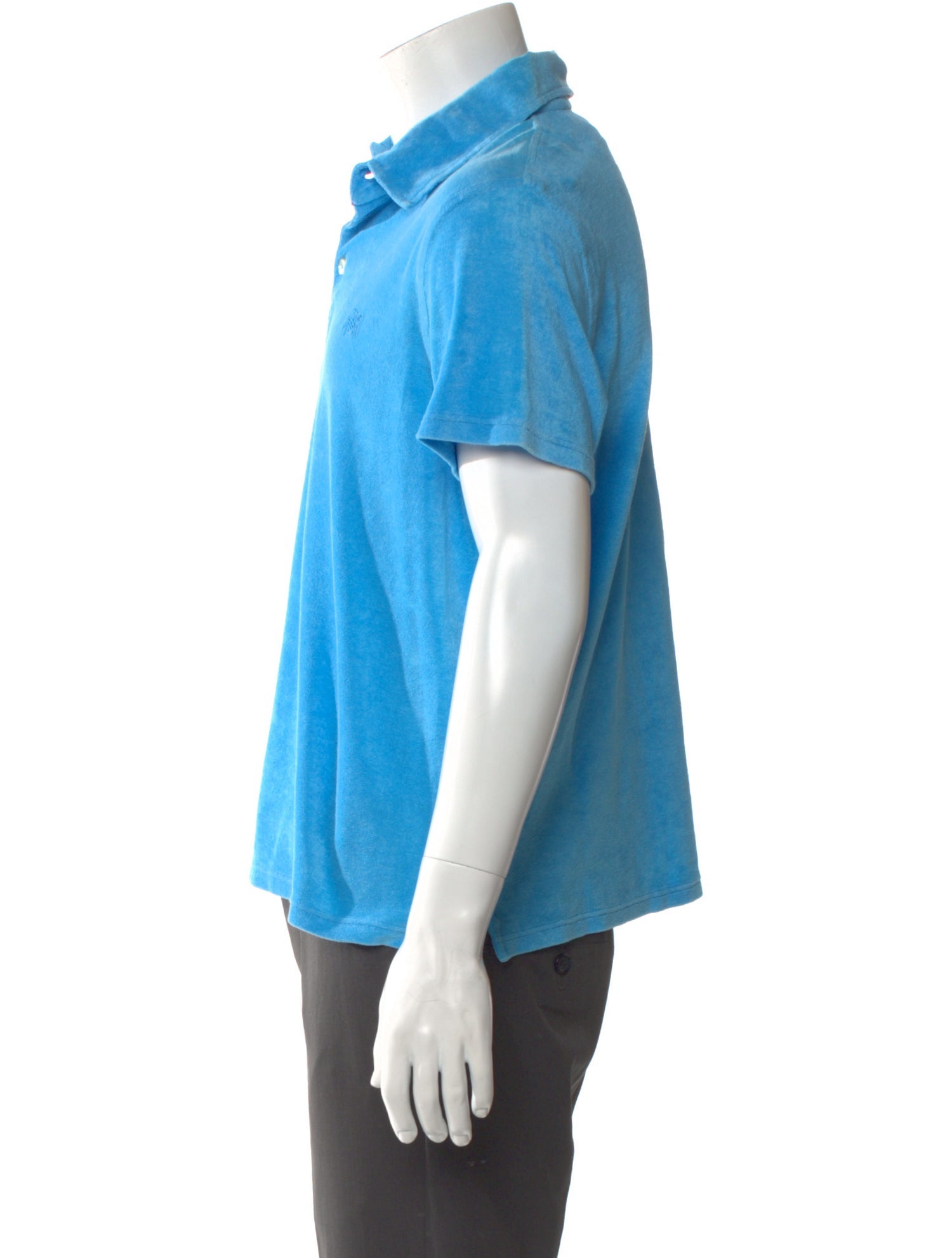 Vilebrequin V-Neck Short Sleeve Polo Shirt