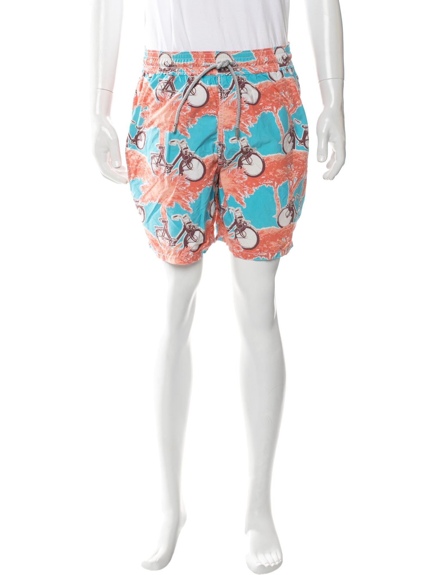 Vilebrequin Printed Flat Front Shorts