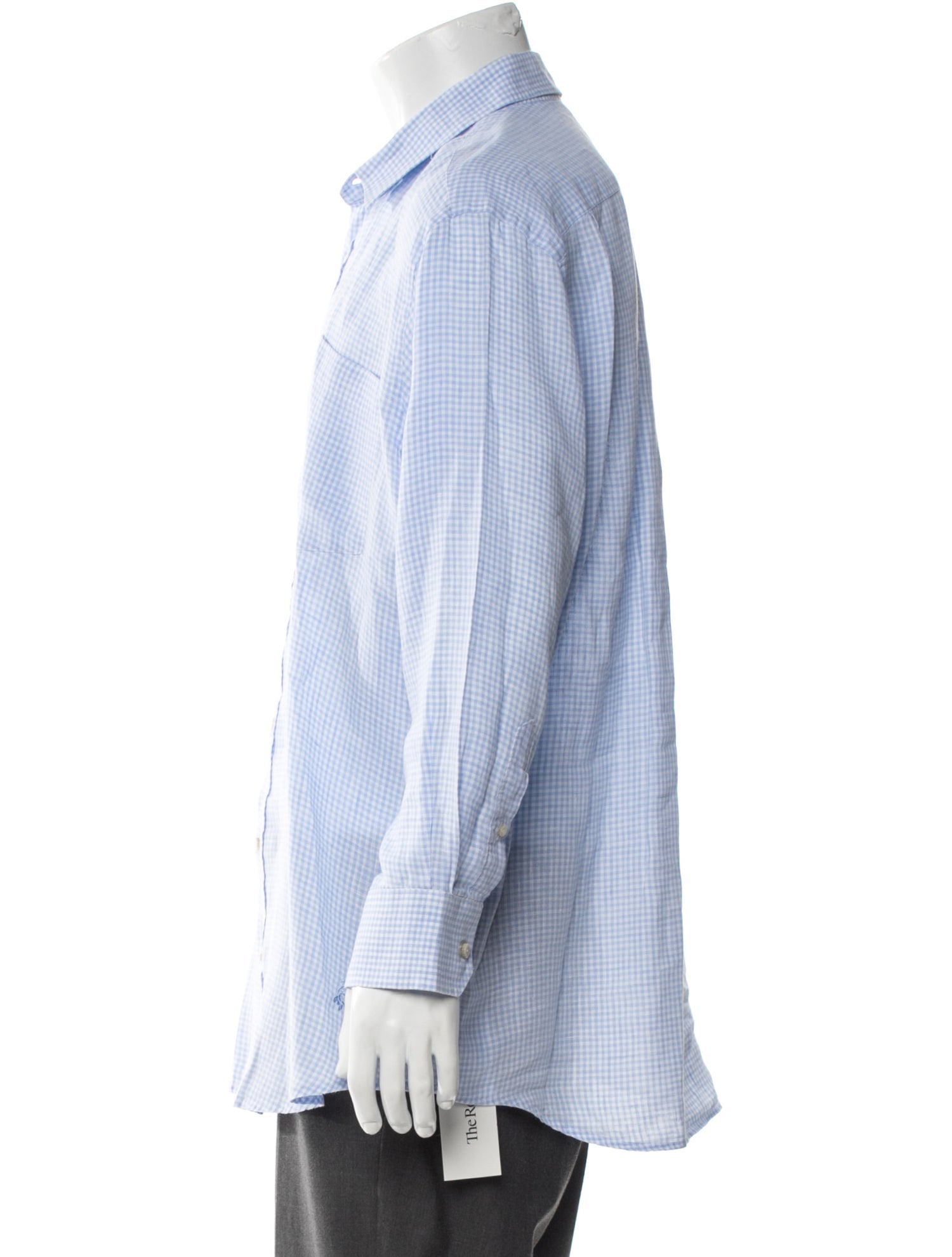 Vilebrequin Linen Plaid Print Shirt