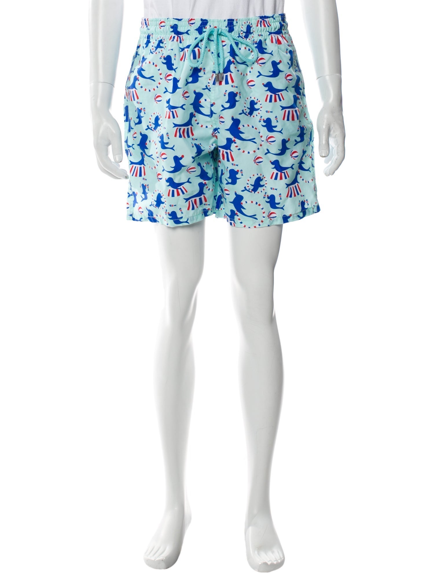 Vilebrequin Printed Swim Trunks w/ Tags