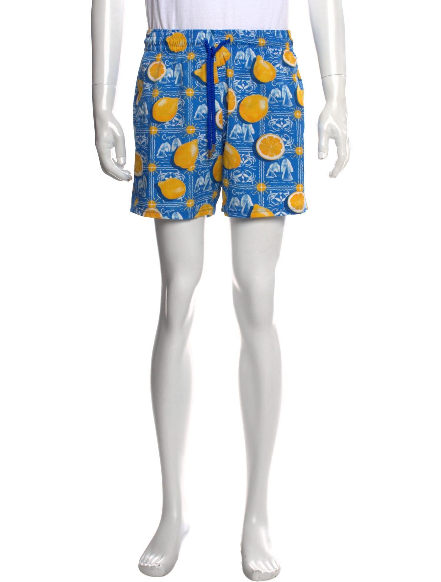Vilebrequin Graphic Print Swim Trunks
