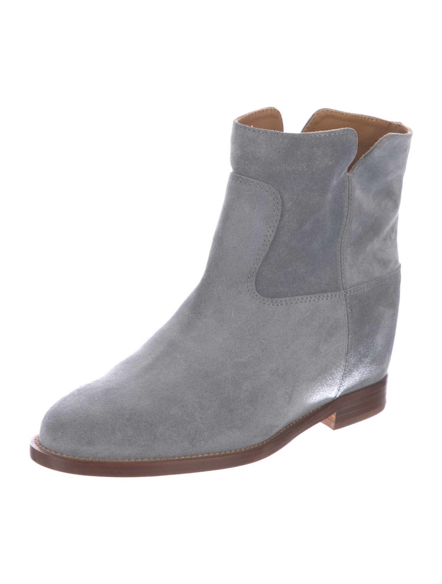 Via Roma 15 Suede Moto Boots