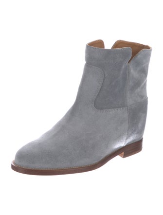 Via Roma 15 Suede Moto Boots