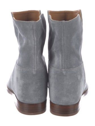 Via Roma 15 Suede Moto Boots