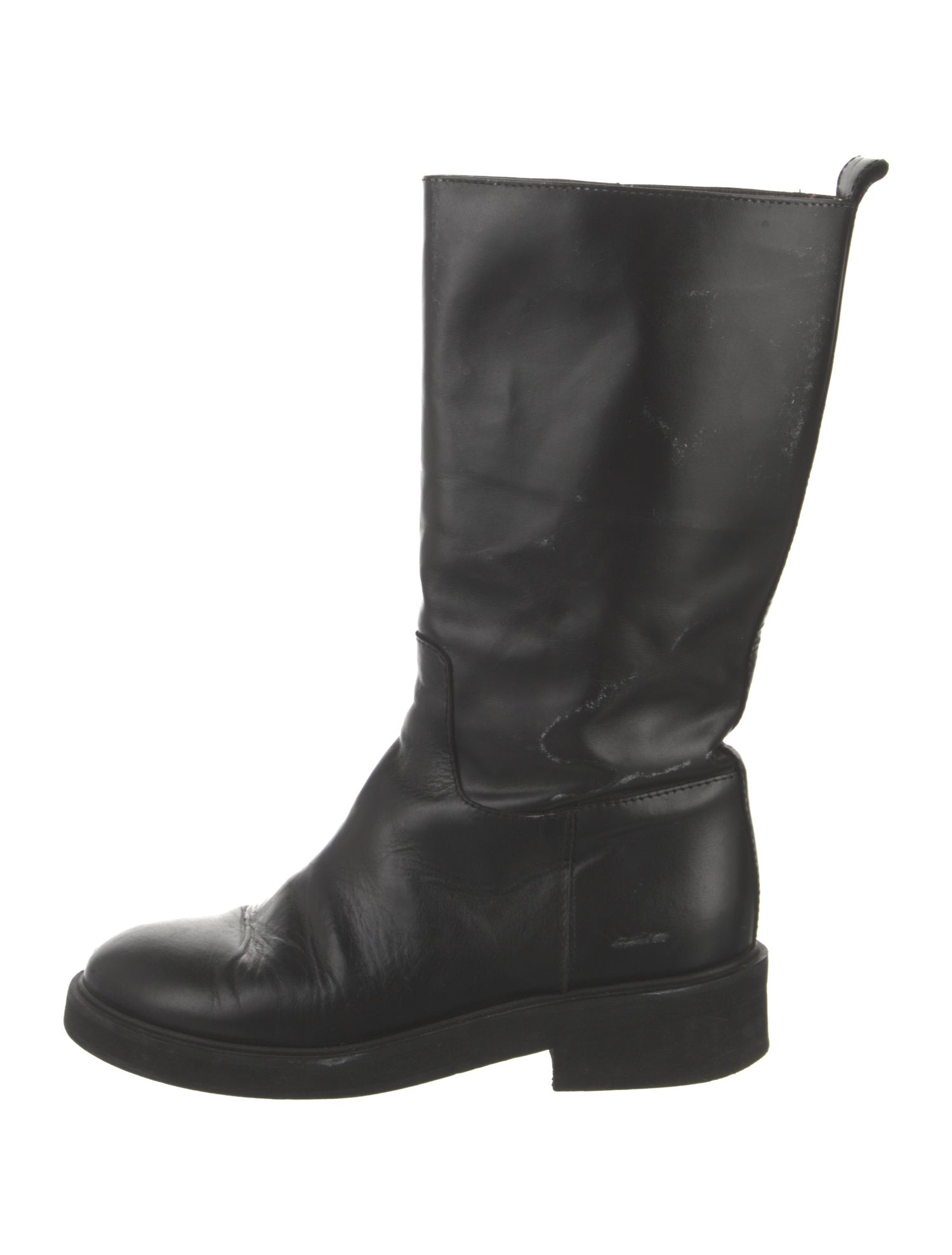 Via Roma 15 Leather Moto Boots