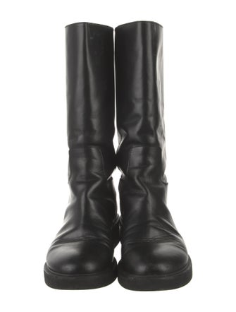 Via Roma 15 Leather Moto Boots