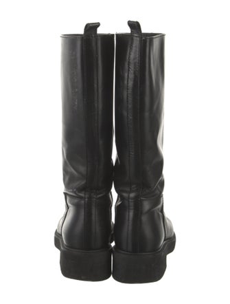 Via Roma 15 Leather Moto Boots