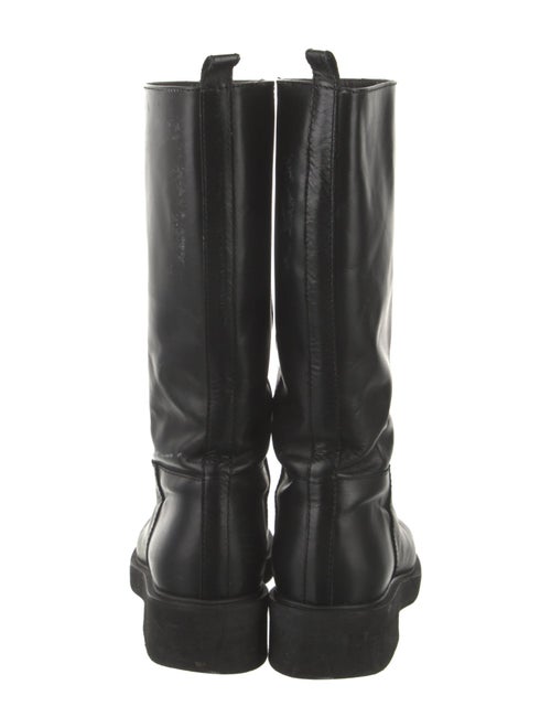 Via Roma 15 Leather Moto Boots