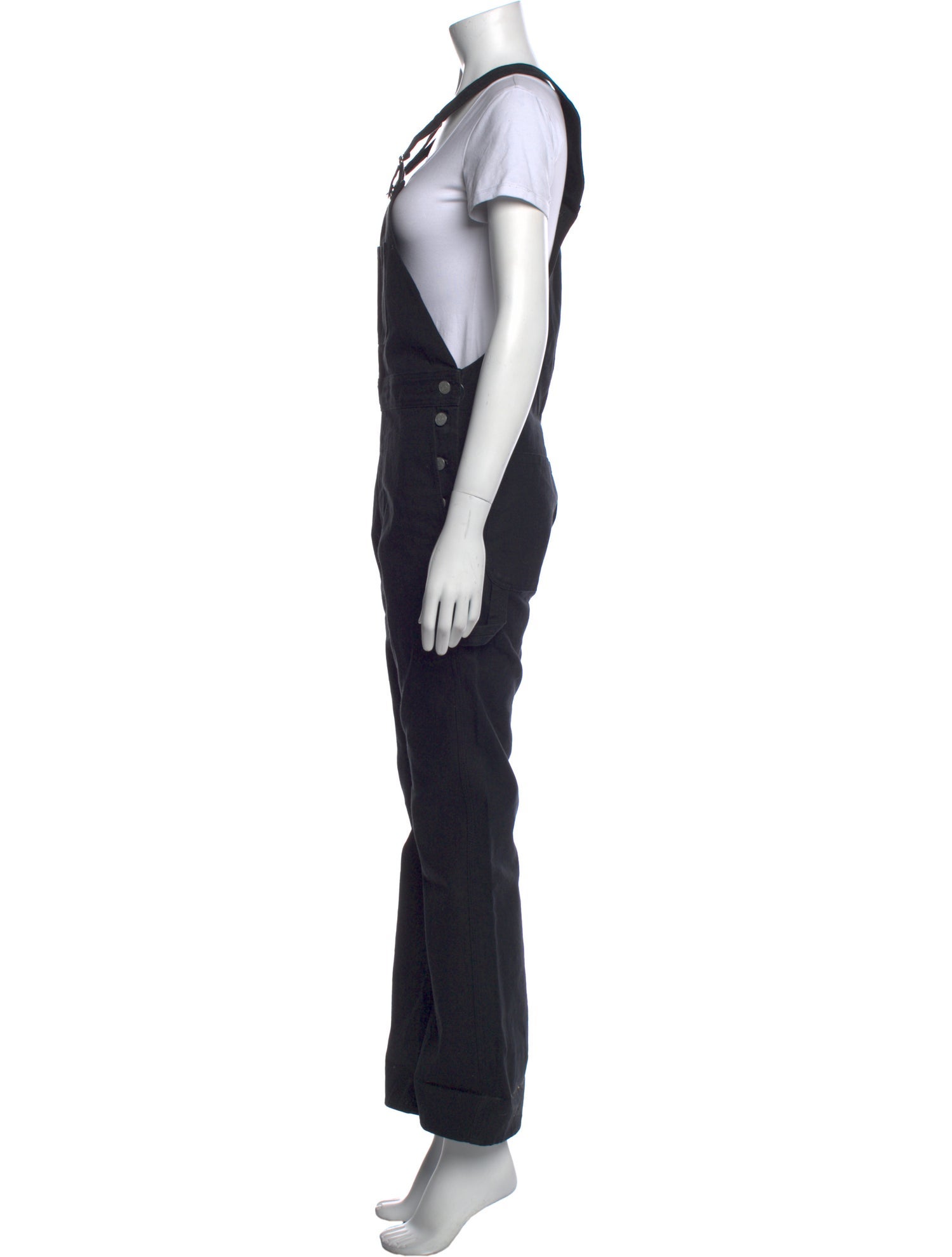 Vivien Ramsay Square Neckline Jumpsuit