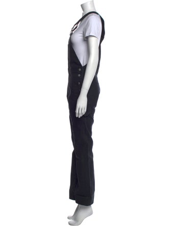 Vivien Ramsay Square Neckline Jumpsuit