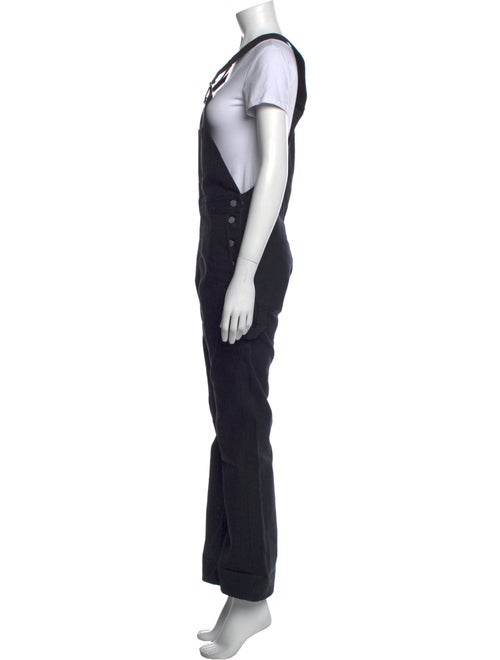 Vivien Ramsay Square Neckline Jumpsuit