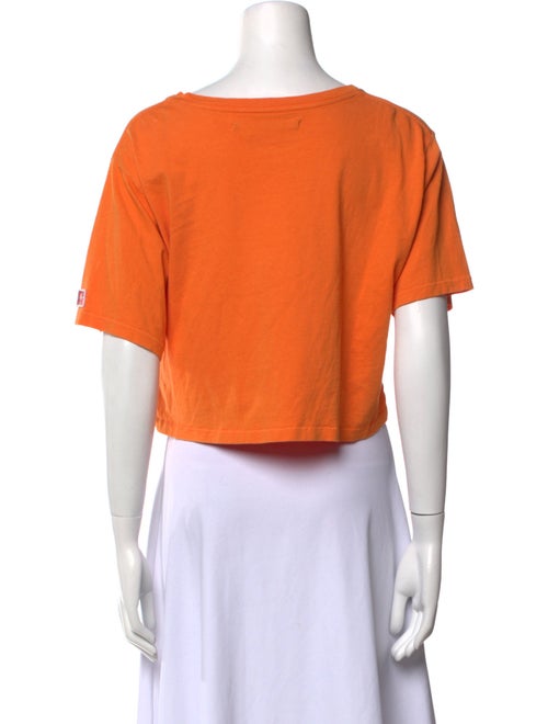 Visitor On Earth Bateau Neckline Short Sleeve Crop Top