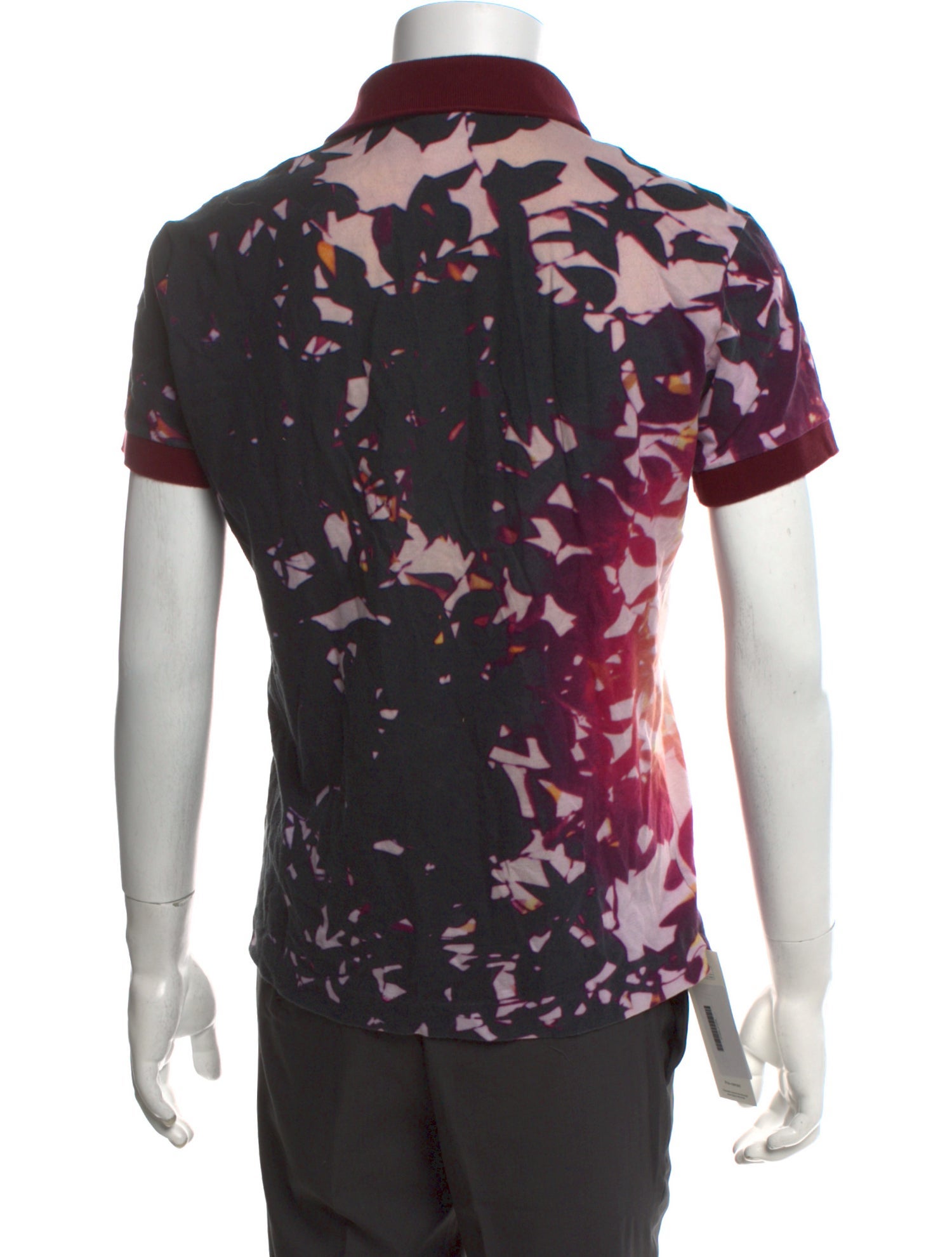 Visionaire x Lacoste Tie-Dye Print Short Sleeve Shirt
