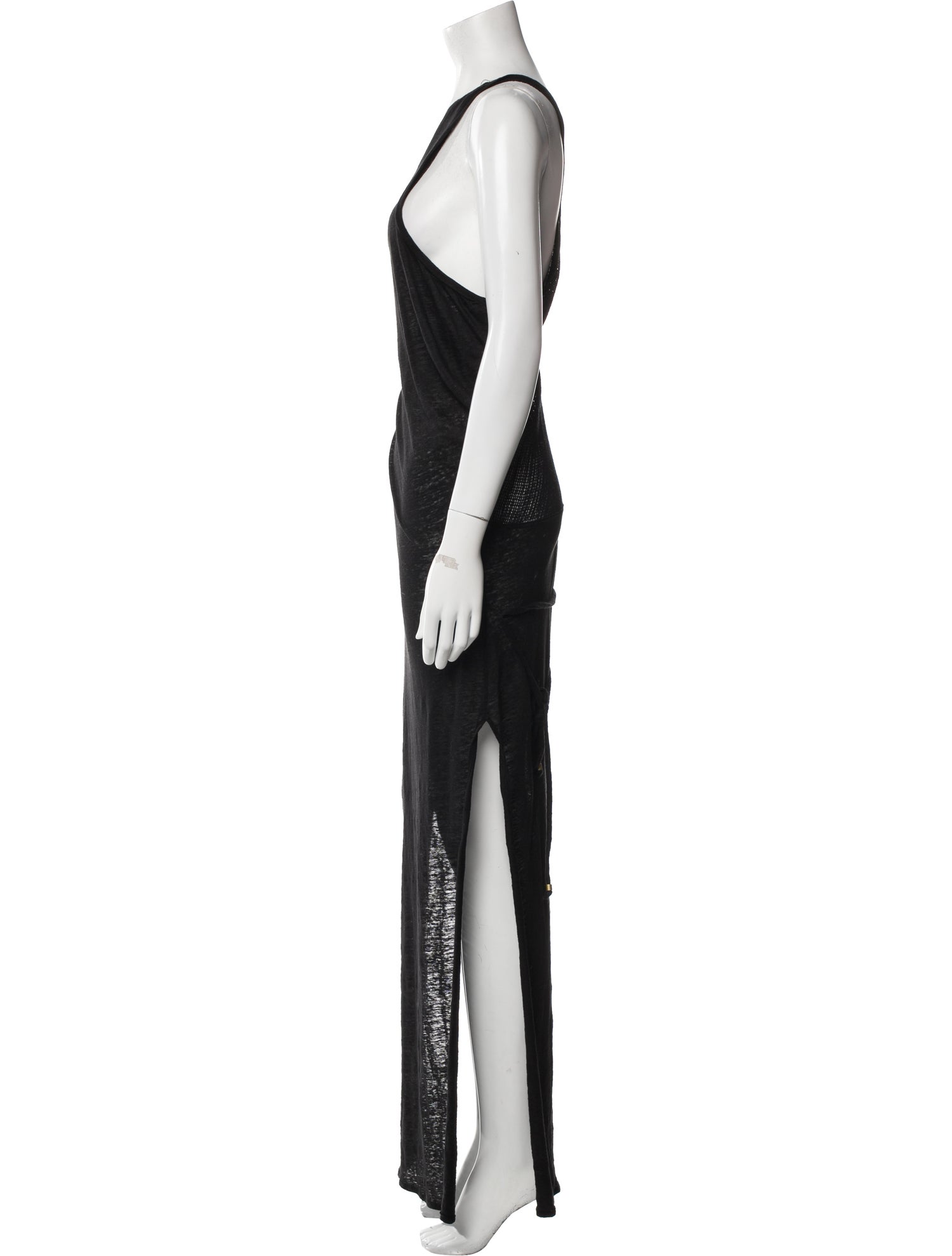 Vitamin A Scoop Neck Long Dress