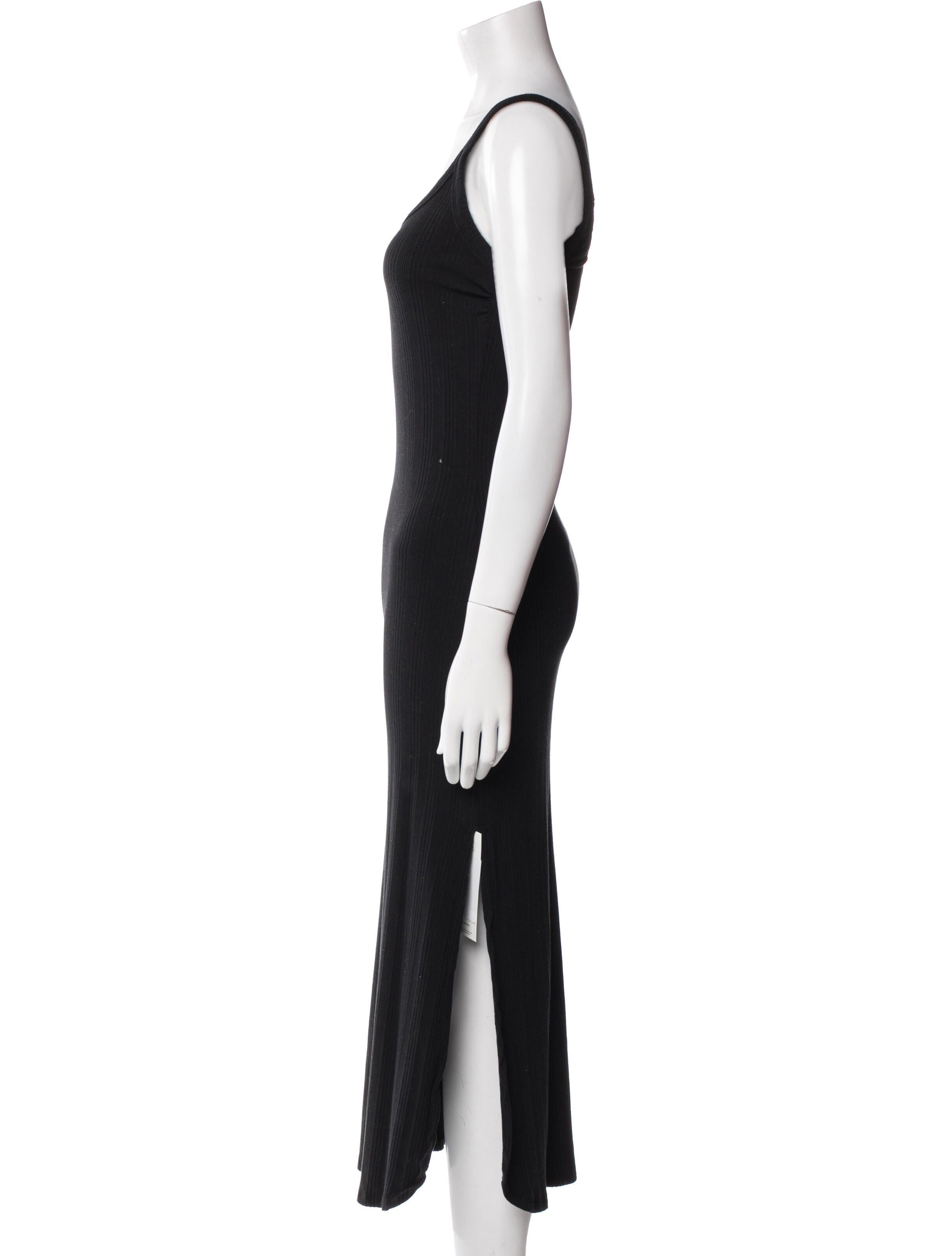 Vitamin A Scoop Neck Long Dress