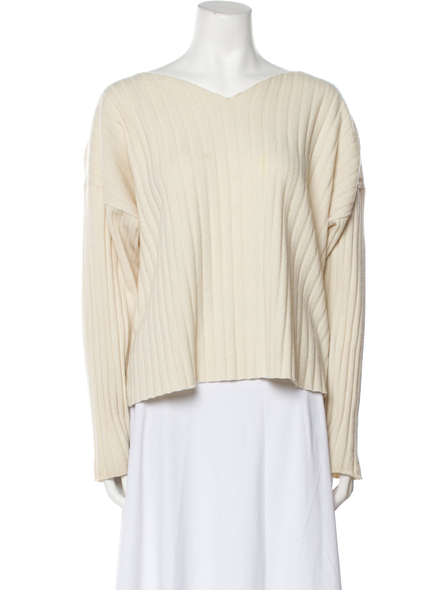 Vitamin A Cashmere V-Neck Sweater
