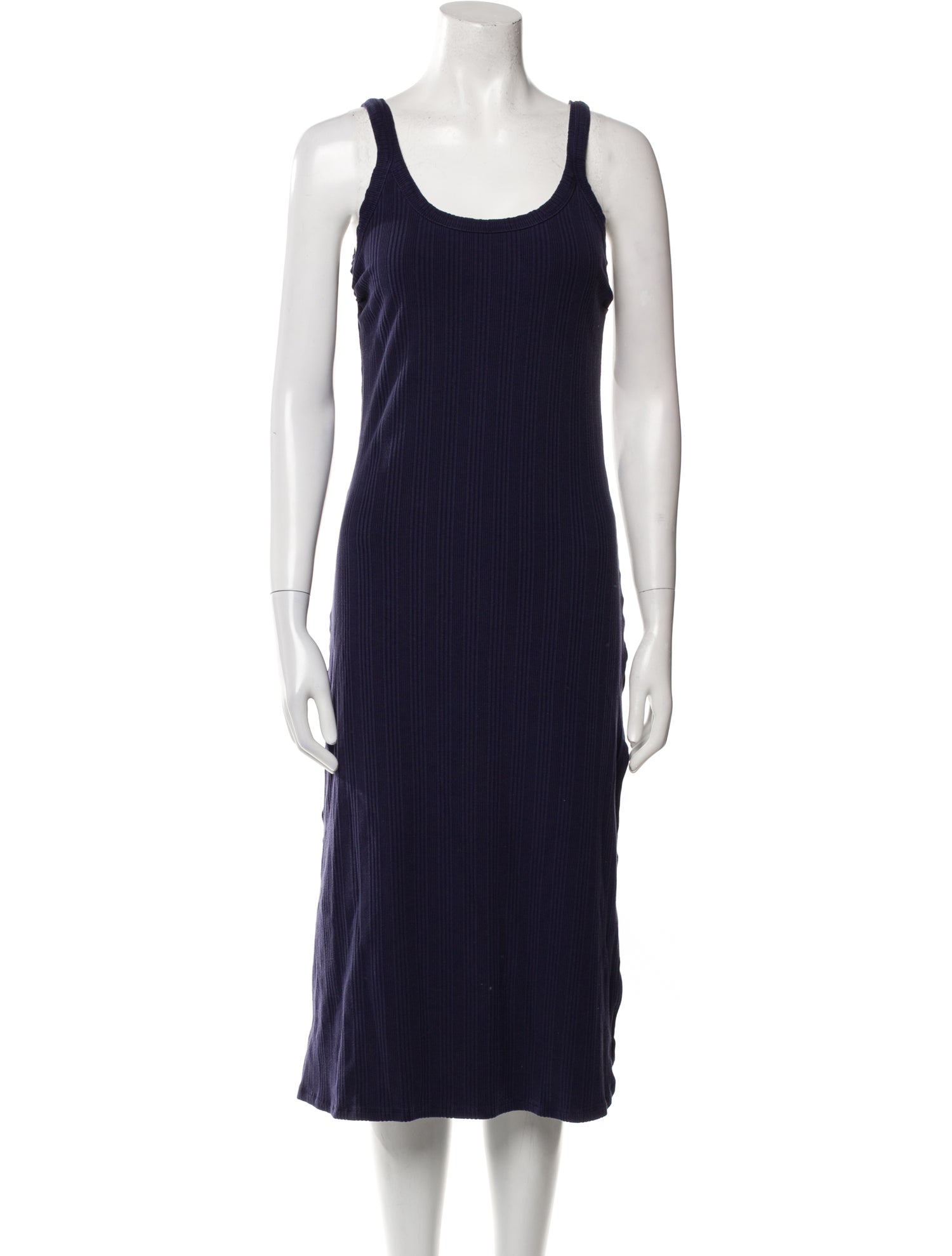 Vitamin A Scoop Neck Midi Length Dress