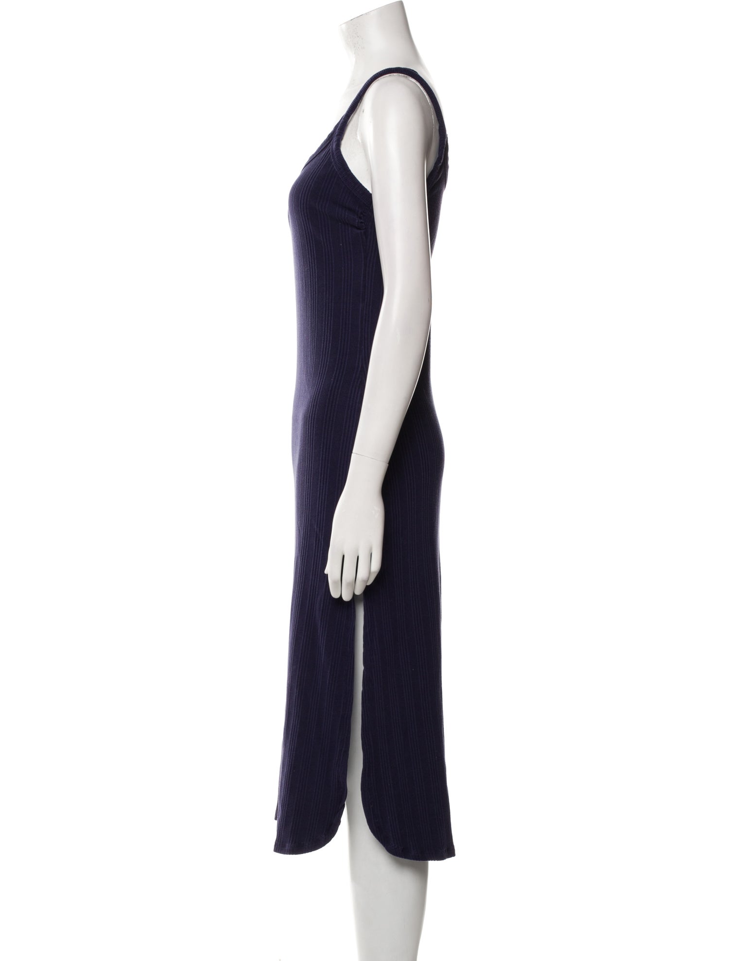 Vitamin A Scoop Neck Midi Length Dress