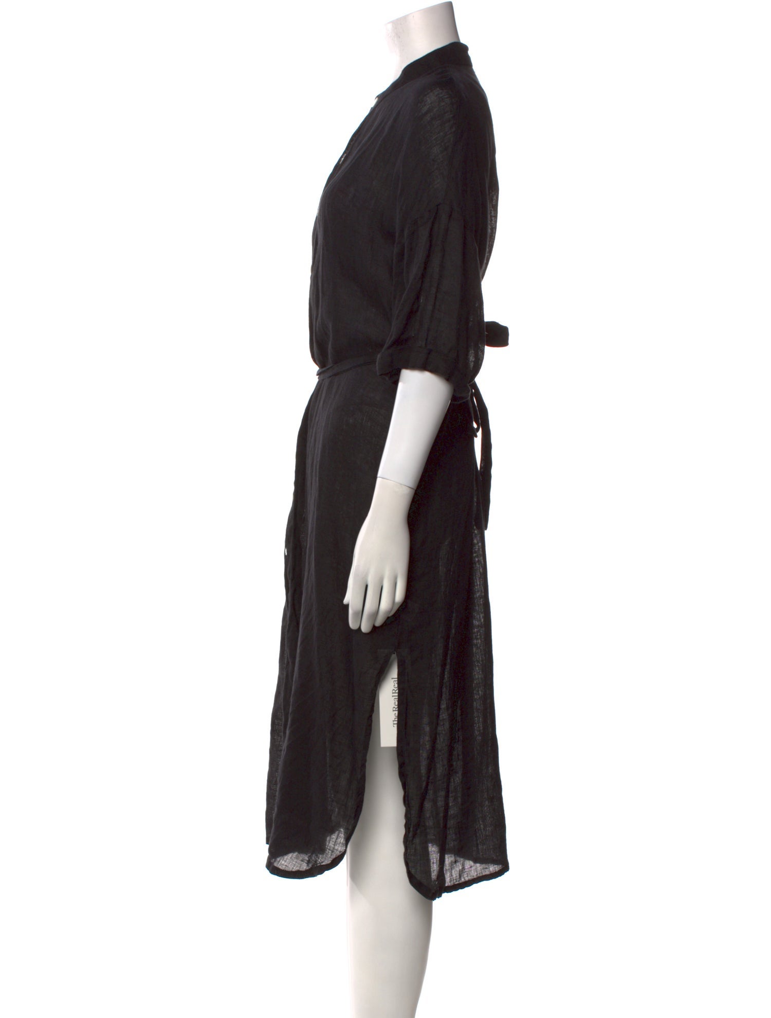 Vitamin A Linen Midi Length Dress