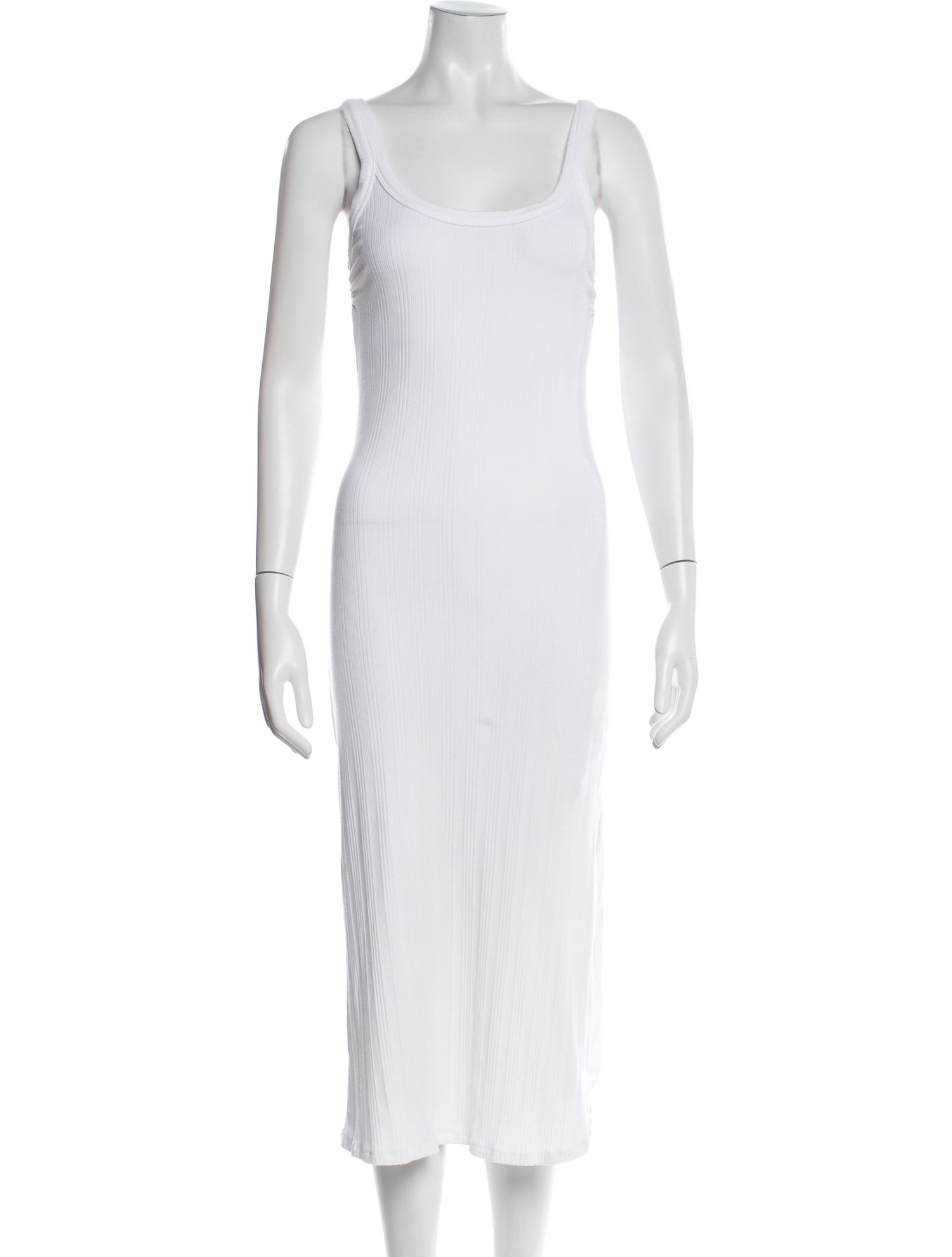 Vitamin A Scoop Neck Midi Length Dress