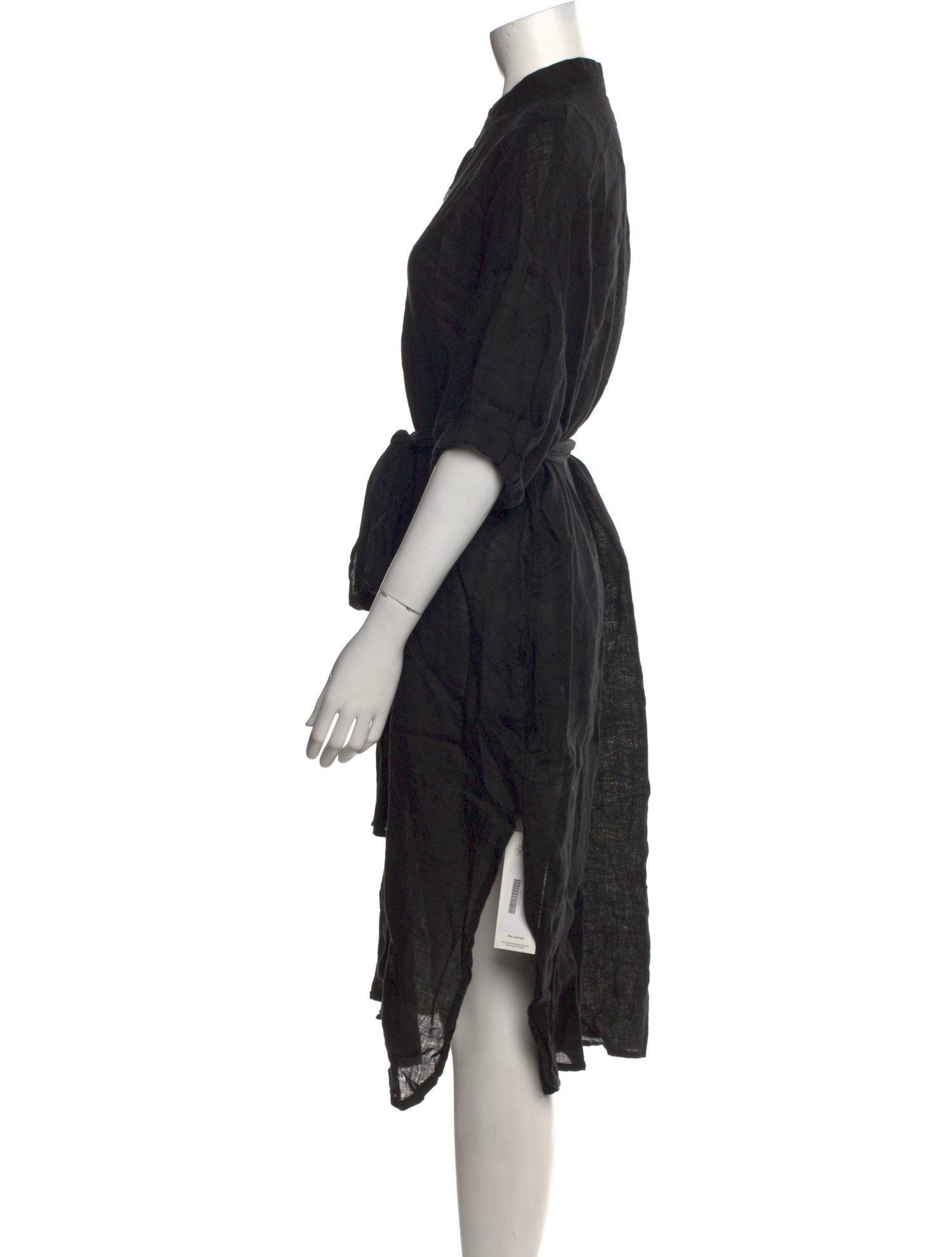 Vitamin A Linen Knee-Length Dress