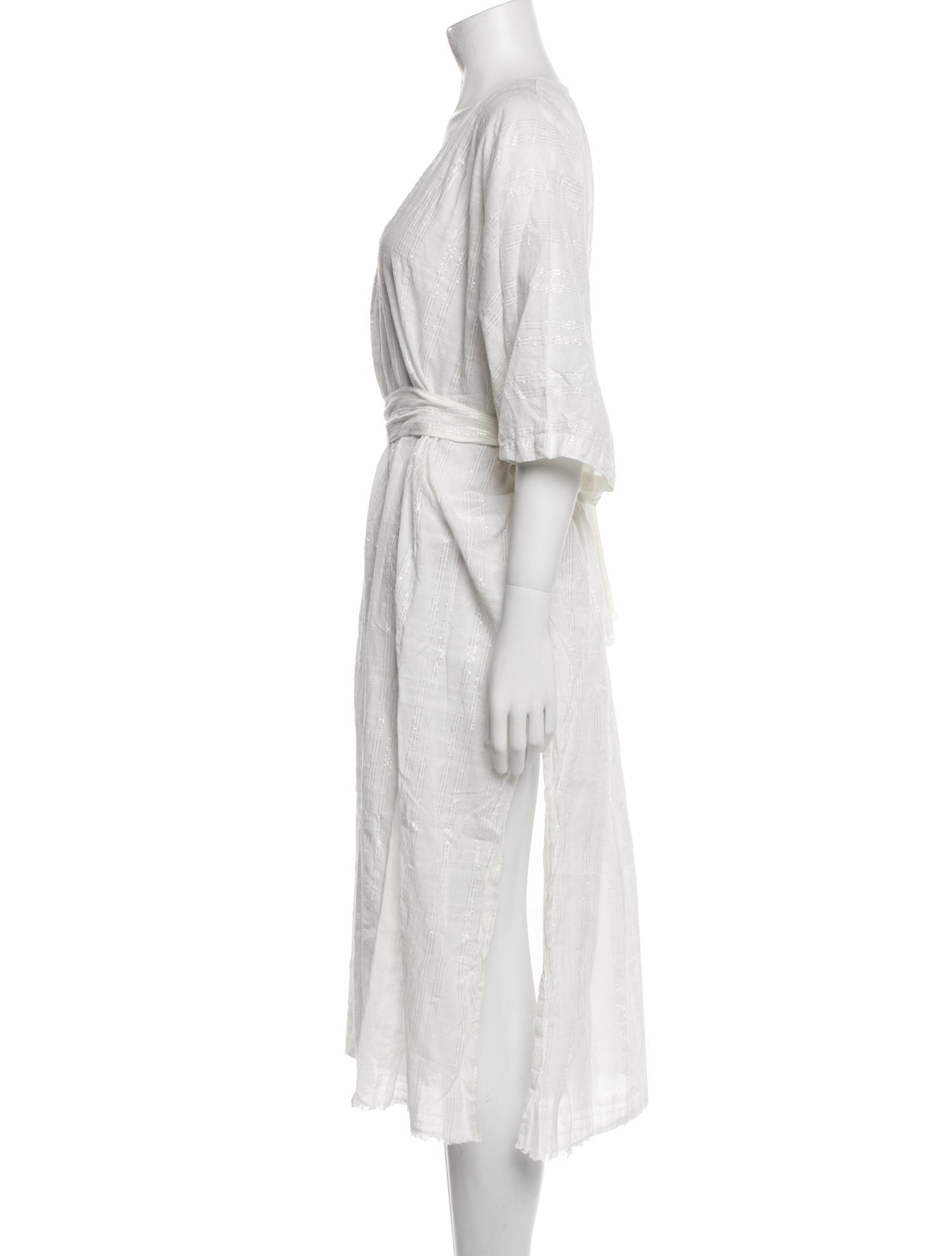 Vitamin A V-Neck Midi Length Dress