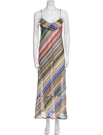 Vitamin A Striped Long Dress