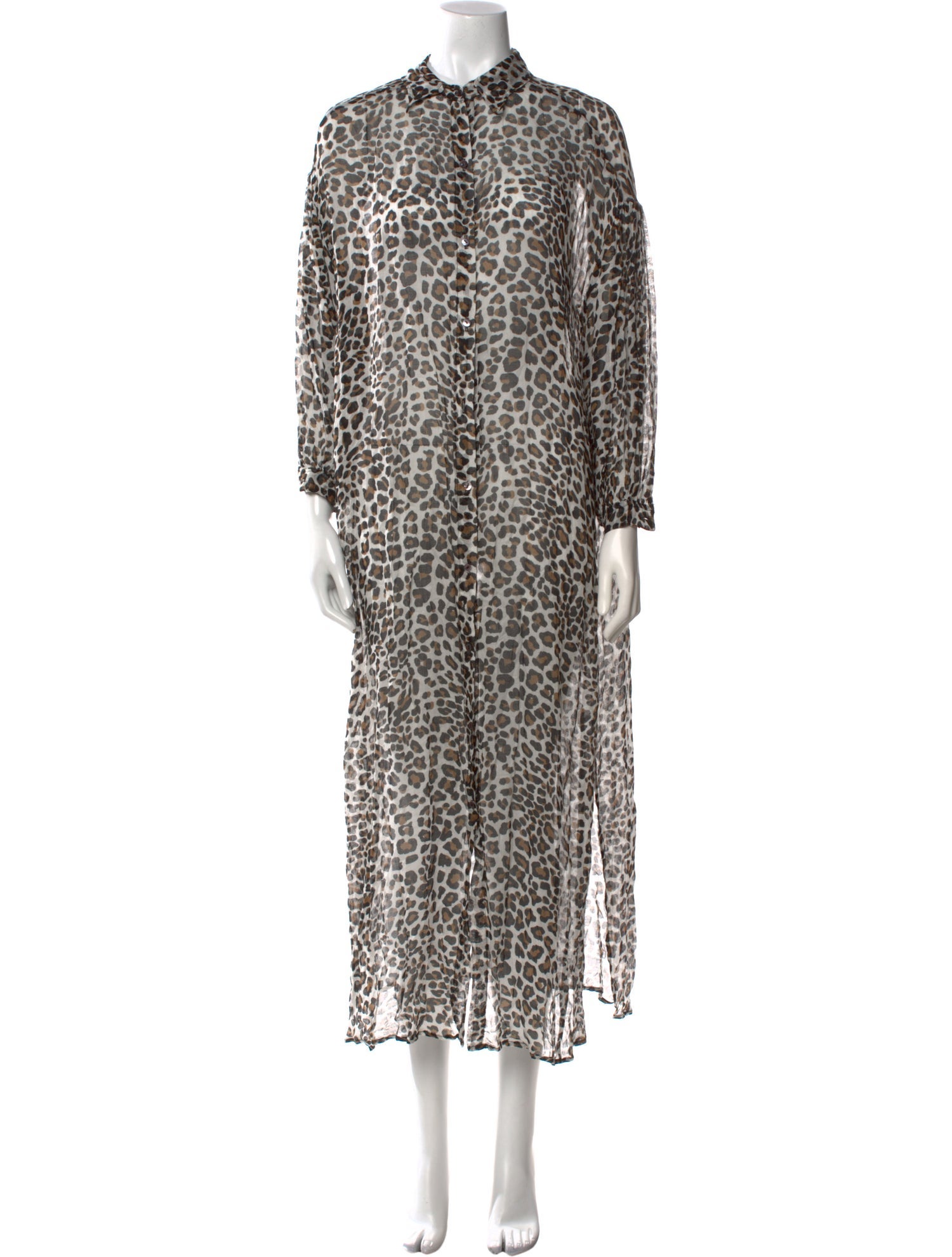 Vitamin A Animal Print Long Dress