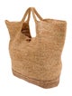 Vitamin A Raffia Bucket Bag