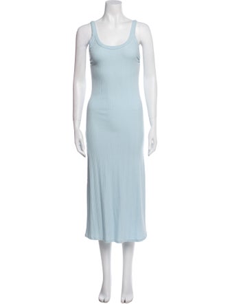 Vitamin A Scoop Neck Long Dress