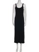 Vitamin A Scoop Neck Long Dress