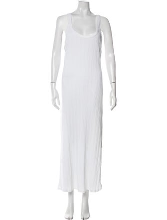 Vitamin A Scoop Neck Long Dress