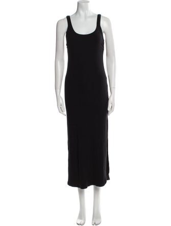 Vitamin A Scoop Neck Long Dress