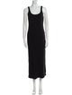 Vitamin A Scoop Neck Long Dress