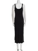 Vitamin A Scoop Neck Long Dress