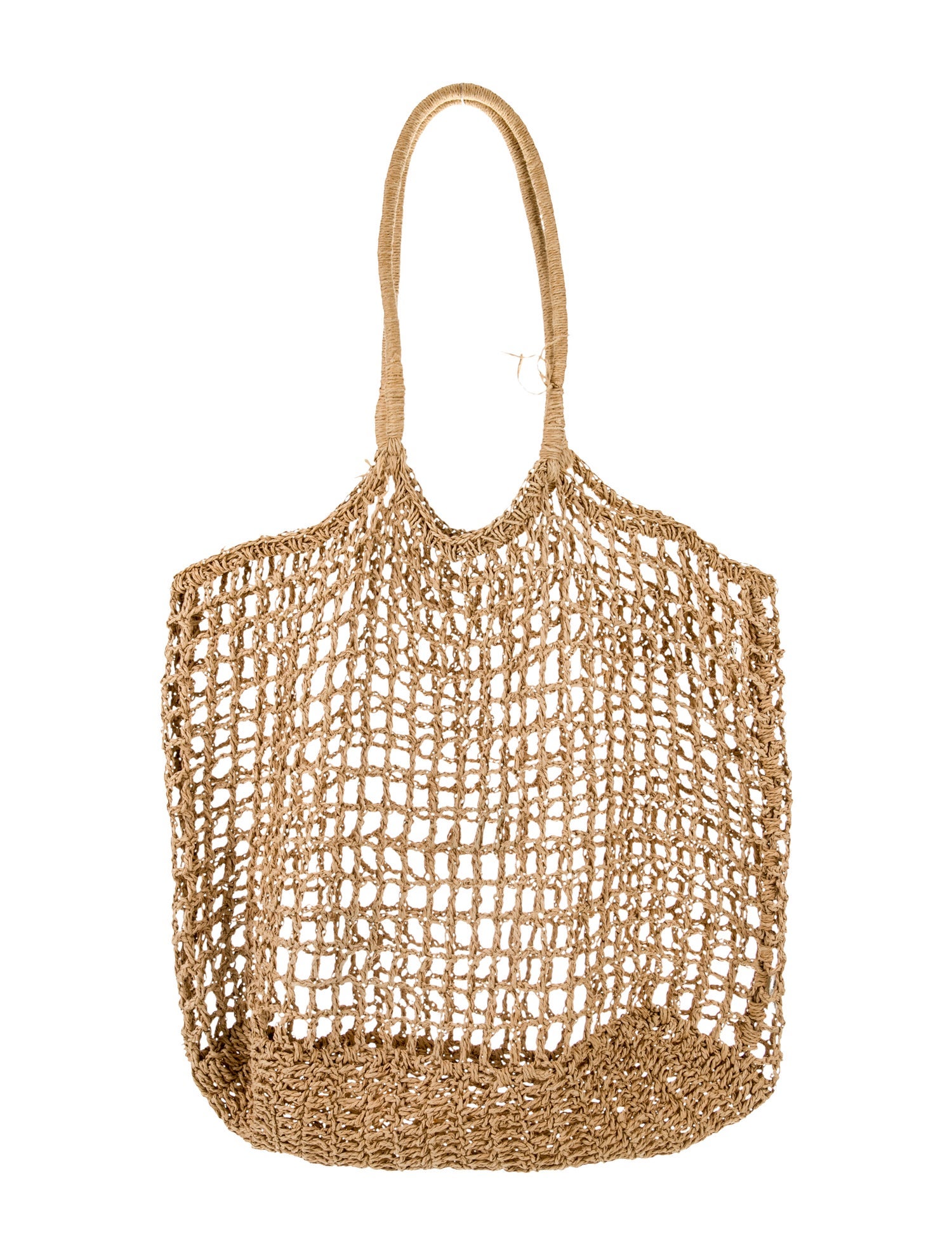Vitamin A Raffia Shoulder Bag