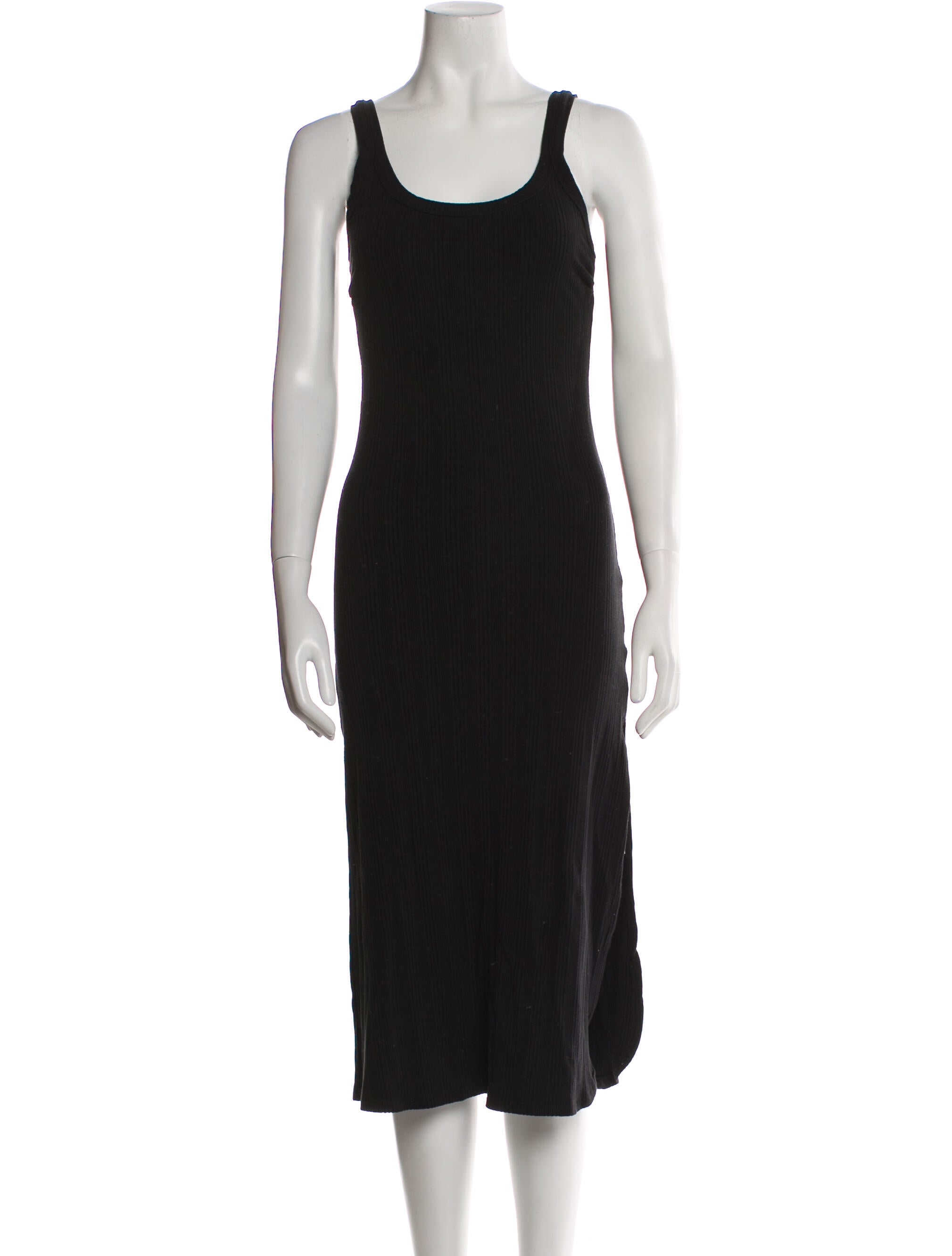 Vitamin A Scoop Neck Midi Length Dress